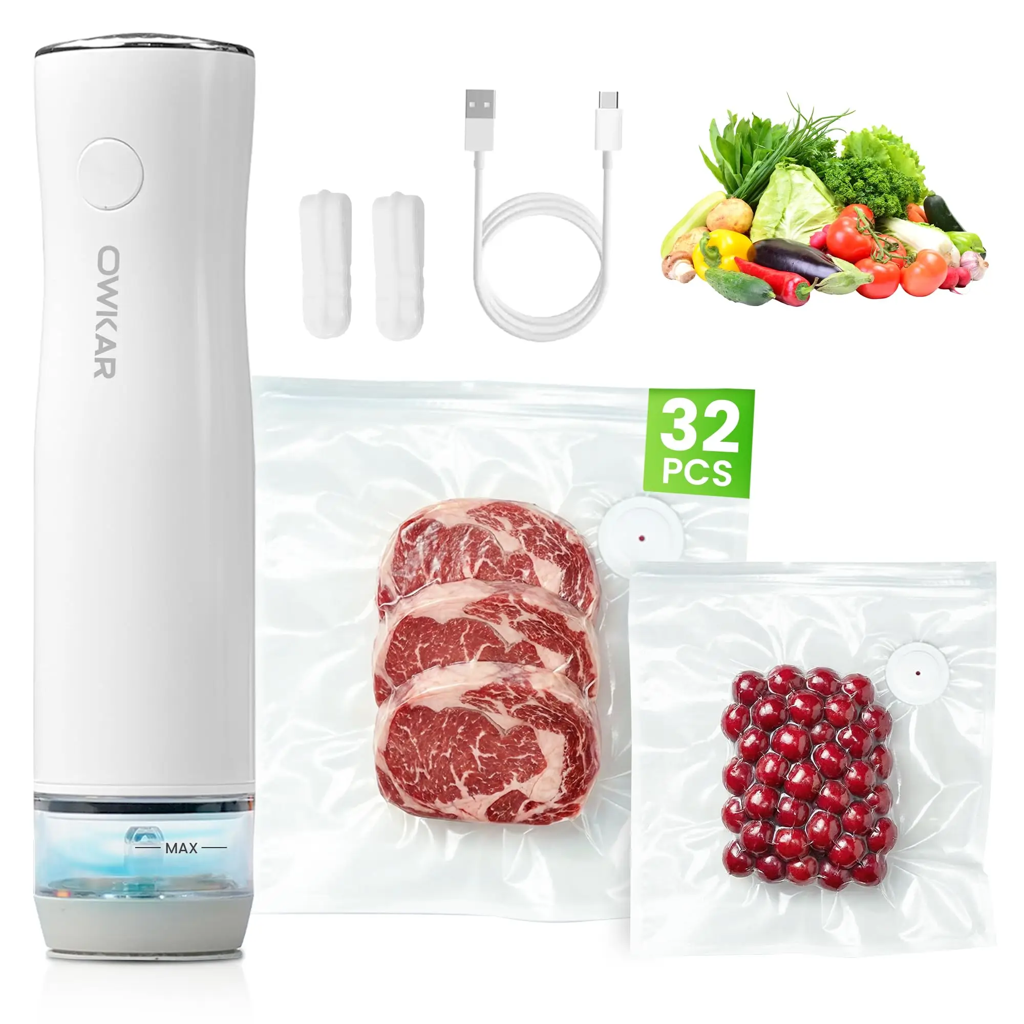 OWKAR Handheld Vacuum Sealer