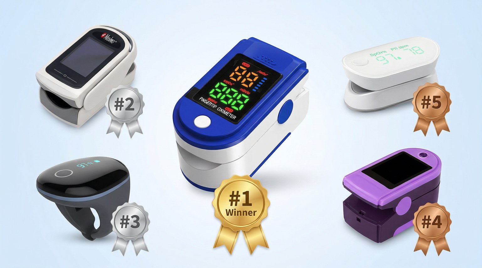 Top 5 Pulse Oximeters: We Tested 9 Devices Against a Medical-Grade Reference — One Was Shockingly Accurate