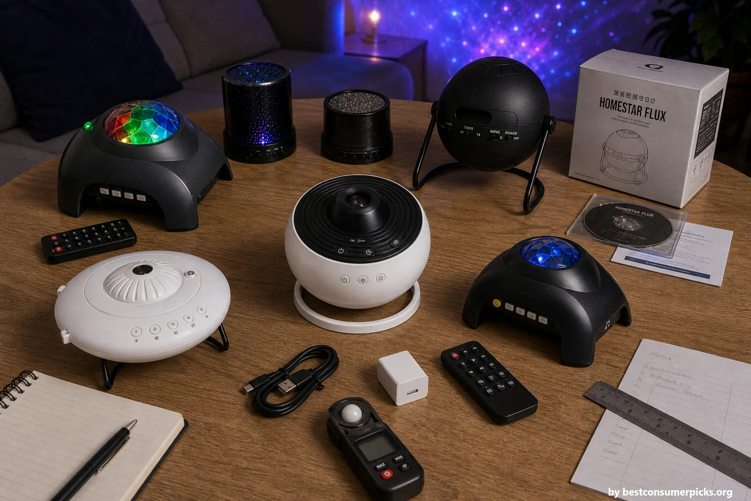 Galaxy projectors comparison