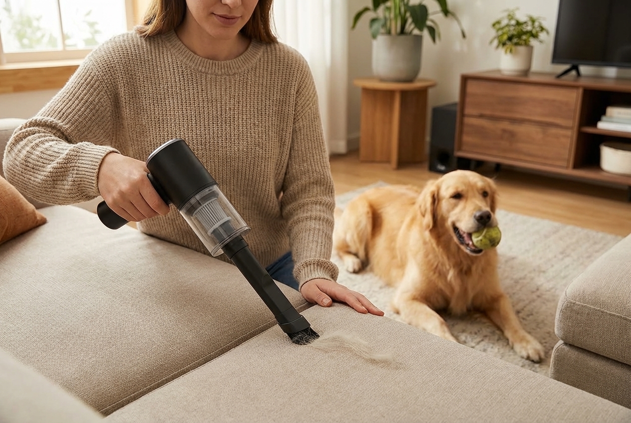 DustaClean pet hair review