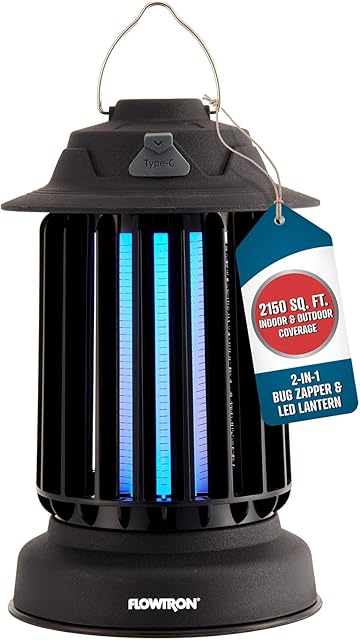 Flowtron 2-in-1 Insektenvernichter-Laterne
