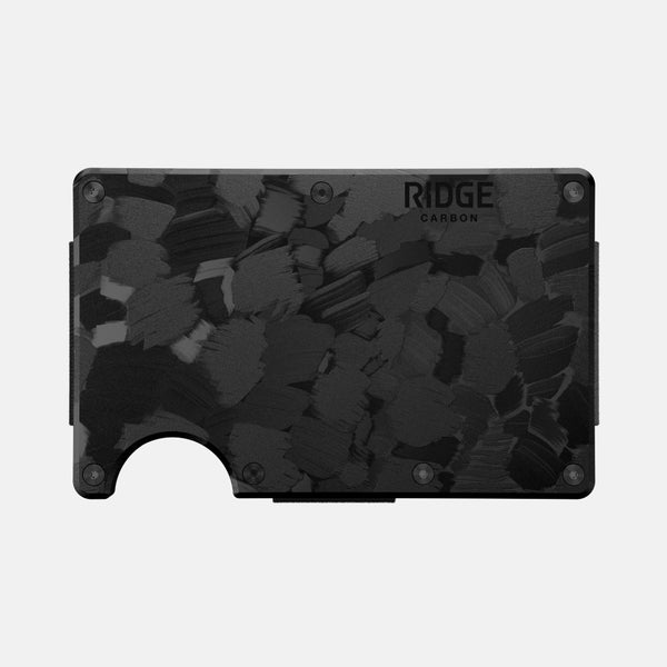 The Ridge Forged Carbon Wallet